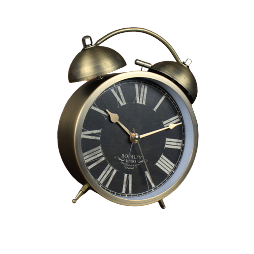 1pc Alarm Clock Practical Decorative Novel Retro Table Alarm for Co-worker Friends: Picture 2