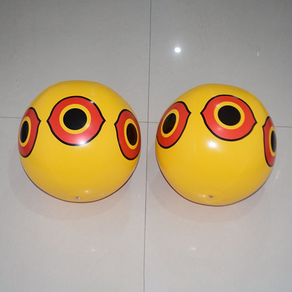 Opblaasbaar speelgoed pvc opblaasbare strandbal boomgaard bescherming tegen vogelbal horror oogbal boerderij bescherming tegen vogelballon