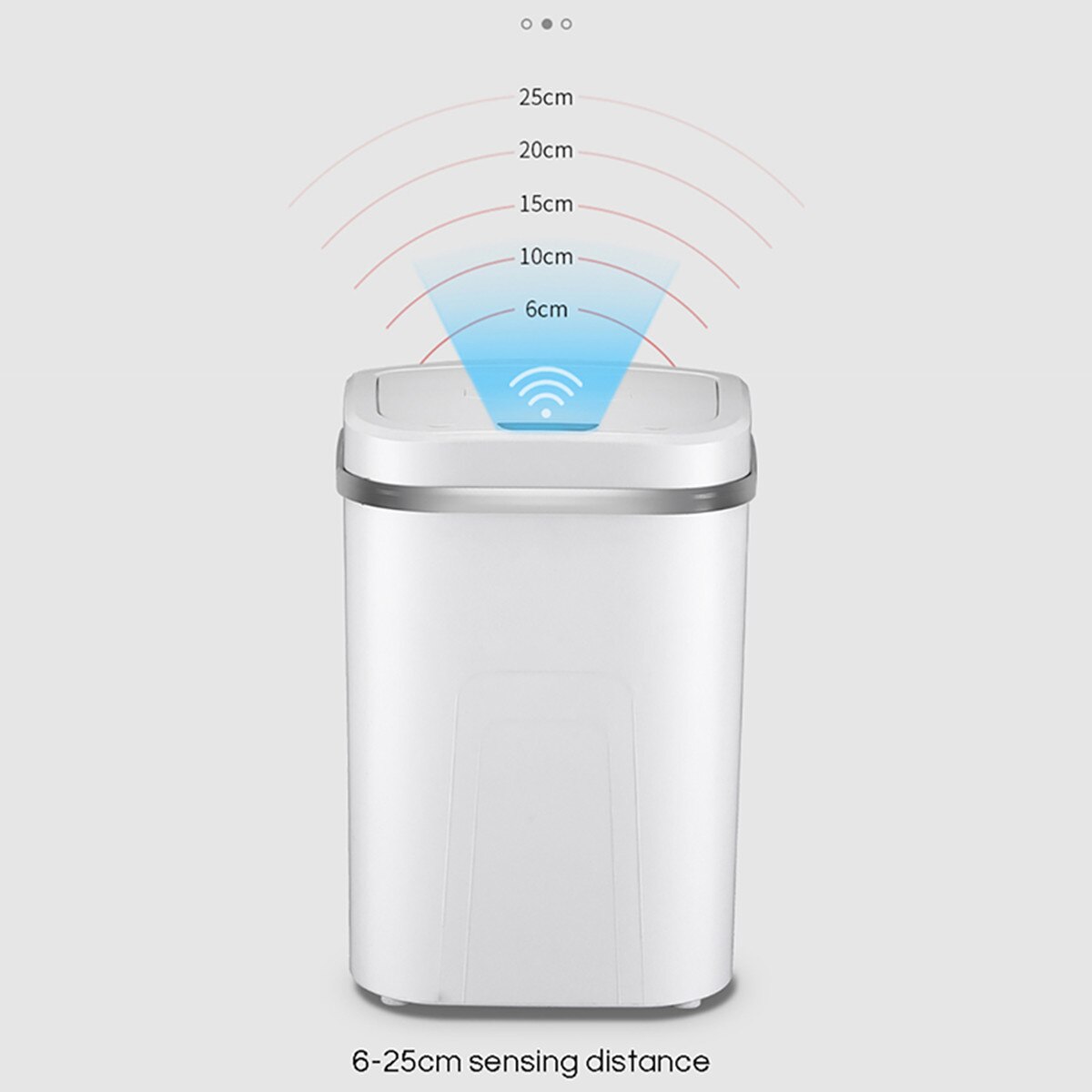15L Automatische Touchless Intelligente induktions Bewegung Sensor Küche Mülleimer Breite Öffnung Sensor Umweltfreundliche Abfall Garbag