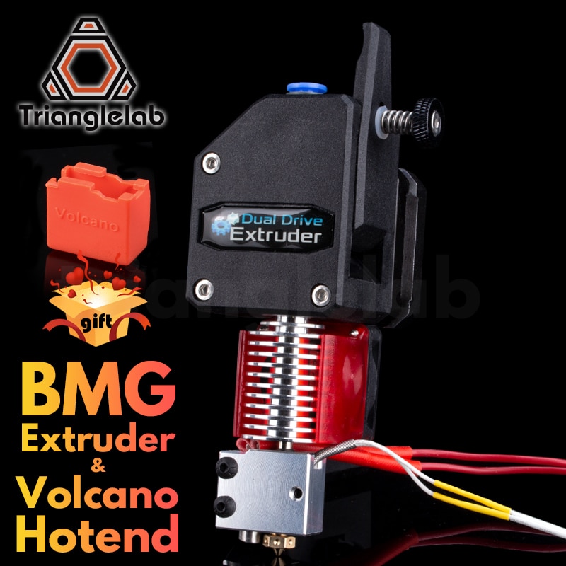 Trianglelab Bmg Extruder Vulkaan Hotend MK8 Bowden Extruder Dual Drive Extruder Voor 3d Printer Hoge Prestaties Voor I3 Printe