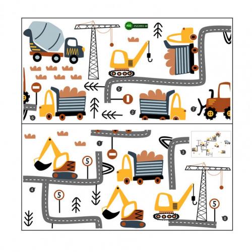 Cartoon Auto Vliegtuig Muurstickers Jongen Kinderkamer Diy Muurschildering Decoratie Vinyl Stickers Kleuterschool Slaapkamer Home Decor Wallpapers: Default Title