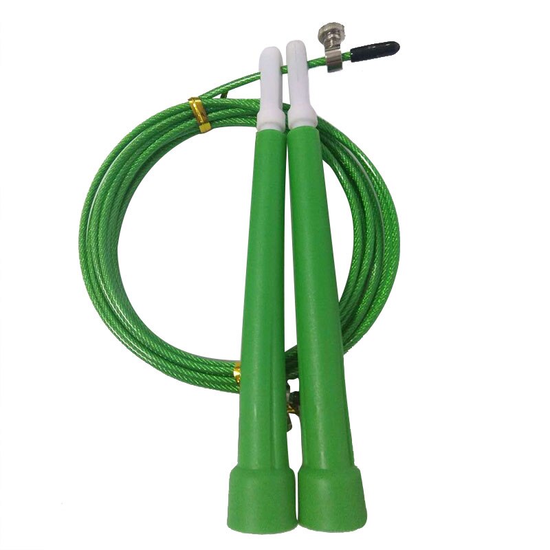 3M di Salto Corde per Saltare Cavo di Acciaio Inox Regolabile Velocità Veloce PVC Maniglia Crossfit Formazione Guantoni Da Boxe sport Esercizi