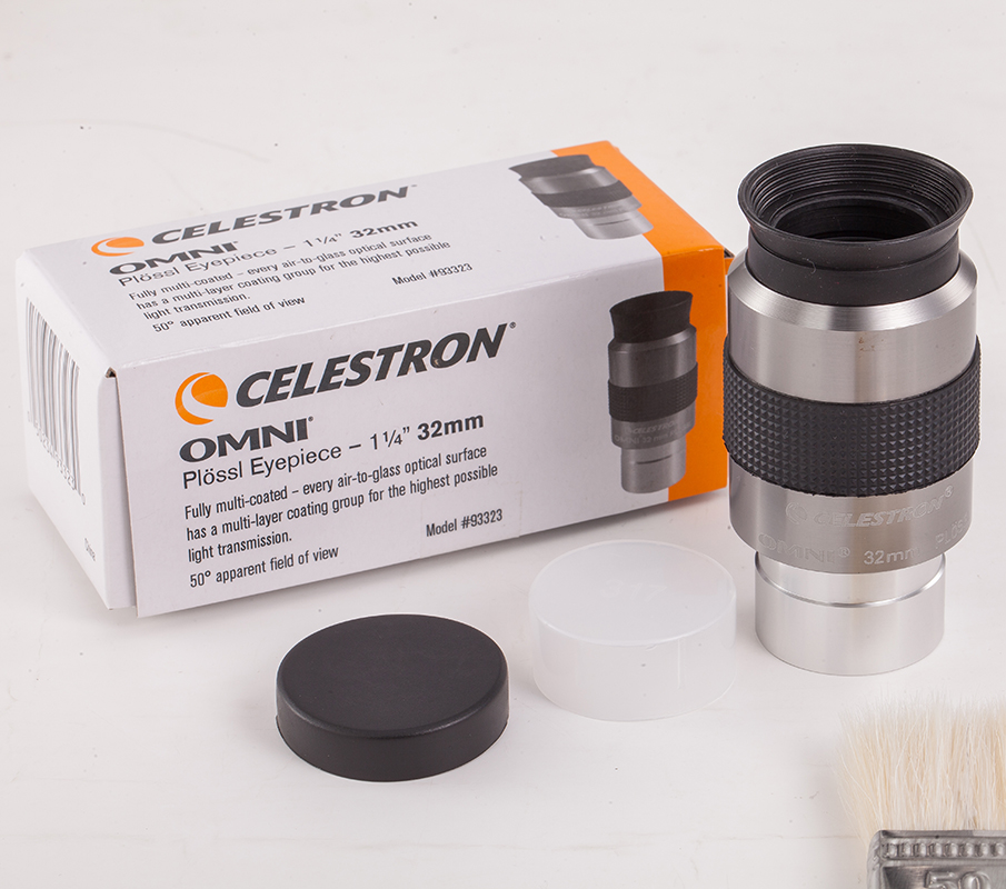 Ocular Celestron OMNI, accesorio para telescopio astronómico, campo de visión de 52 grados, ocular de 4 mm, 6 mm, 9 mm, 12 mm, 15 mm, 32 mm, 40 mm: Castaño