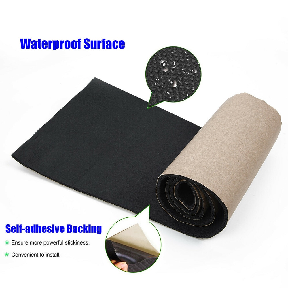 100x20cm Car Door Protector Garage Rubber Wall Guard Bumper Safety Parking: Default Title