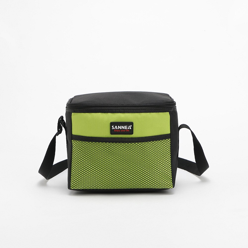 SANNE 4L Children&#39;s Insulated Lunch Bag Waterproof Food Cooler Bag Thermal Portable Coke/Beer Bag Mummy Bag Refrigerator Bag: Green