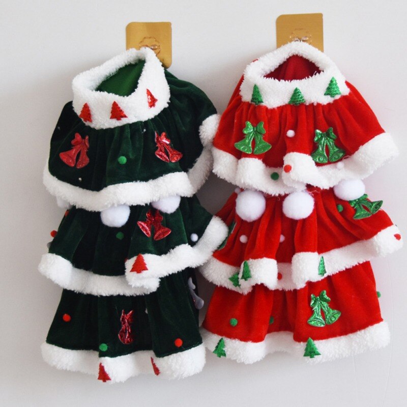 Christmas Dog Dress Winter Pet Dog Clothes Pet Xma... Grandado Christmas Dog Dress Winter Pet Dog Clothes Pet Xma... Grandado