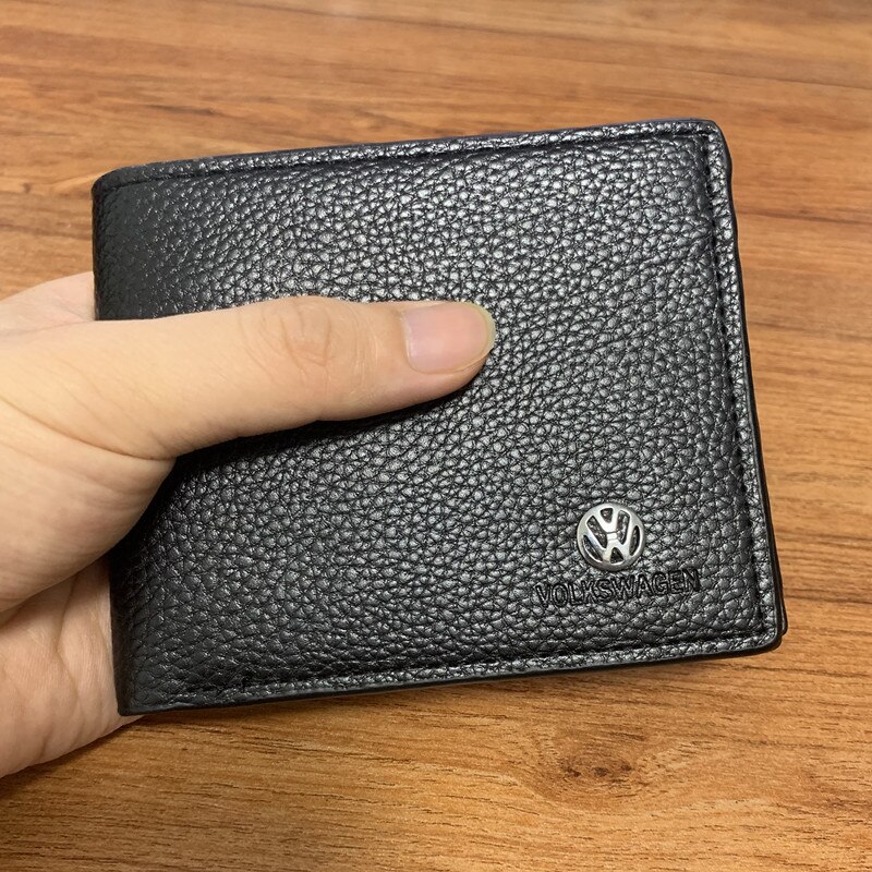 Klassieke heren pu leren portemonnee heren portemonnee clutch kaarthouder heren korte portemonnees: Vw
