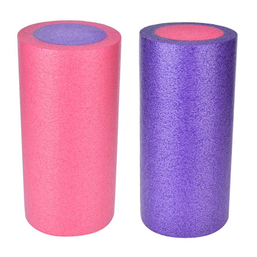 Yoga kolonne fitness pilates yoga foam roller blok epe yoga foam roller muskel aflaste massage kolonne balance udstyr 30 x 15cm