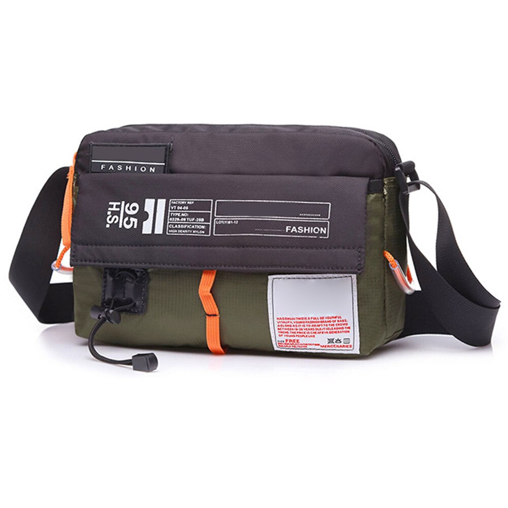 Heren tas heuptas heren nylon borsttas telefoon portemonnee waterdichte reistas schoudertas 6 kleuren: Paars