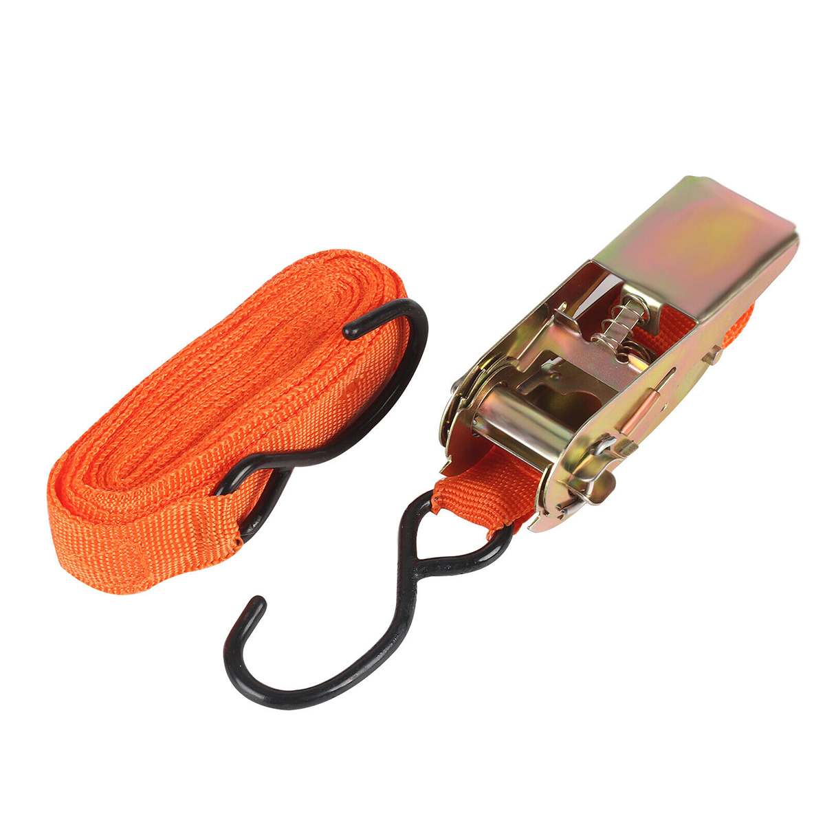 4 Pcs Ratchet Tie Down Cargo Straps Lashing Package Webbing Hold Secure Ratchet Belt Straps Moving Hauling Trucks Motorcycle