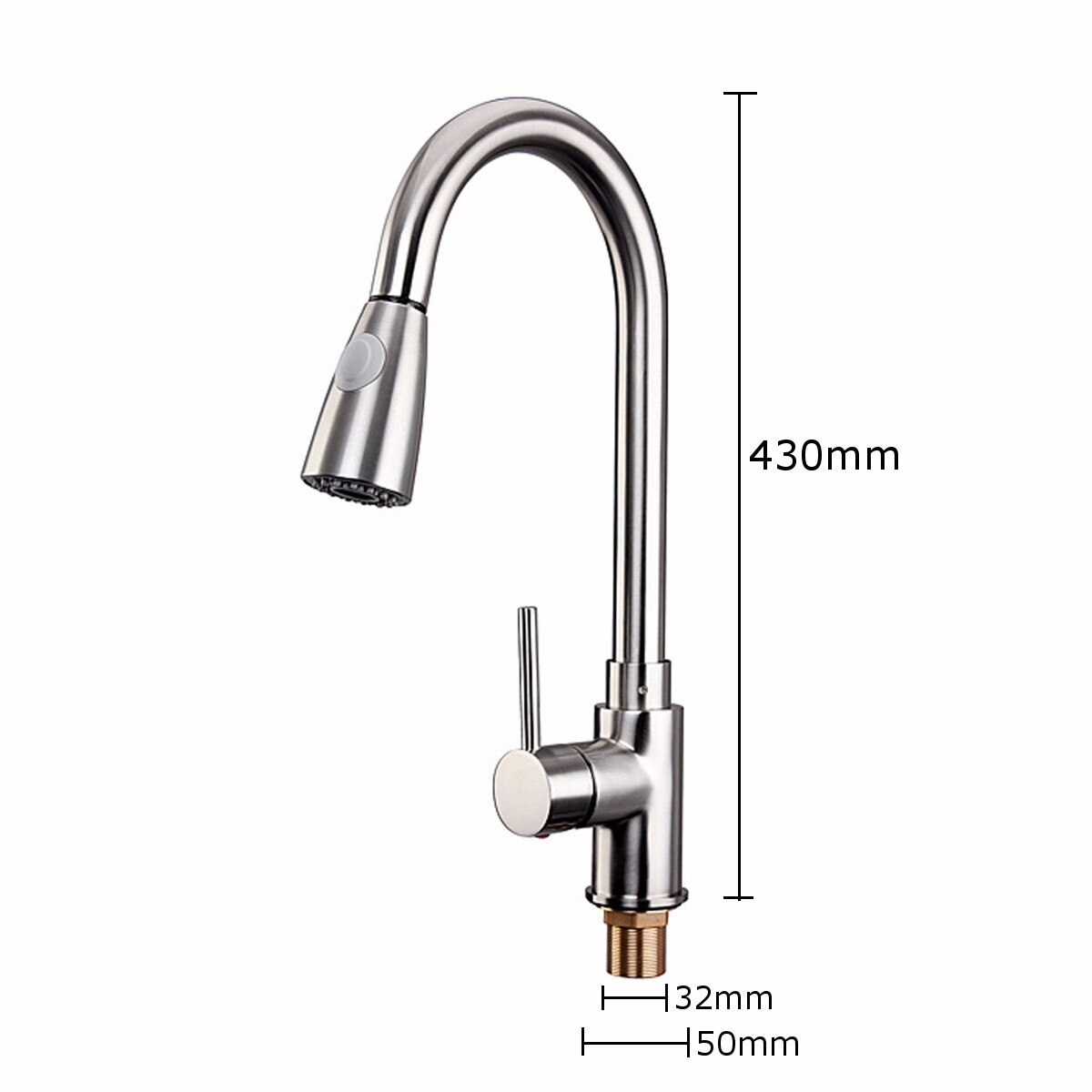 Wasserhahn Mit Kippschalter 12 V – Für Boote & Wohnmobile, 360° Drehbar, Zinklegierung & Edelstahl