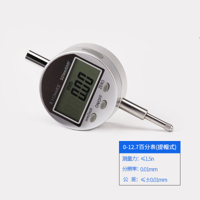 0-25.4mm/1 tommers digital indikator elektronisk urskiveindikator digital måler presisjonsverktøy 0.01mm/0.0005 "testerverktøy: 0-12.7 mmx 0.01mm