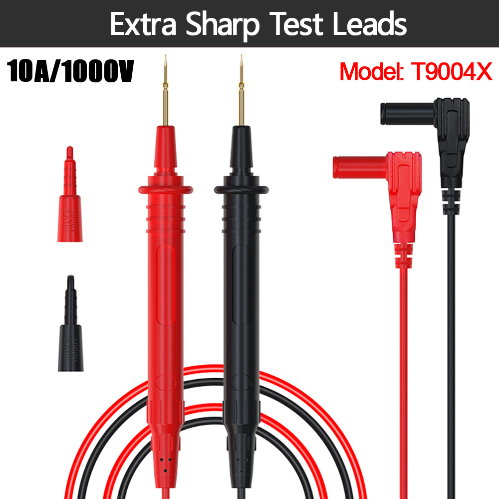 Universal Multimeter Probe 20A 1000V Probe Test Lead Digital Multimeter Pointer Multimeter Tester Lead Probe Wire Pen Cable: Brown