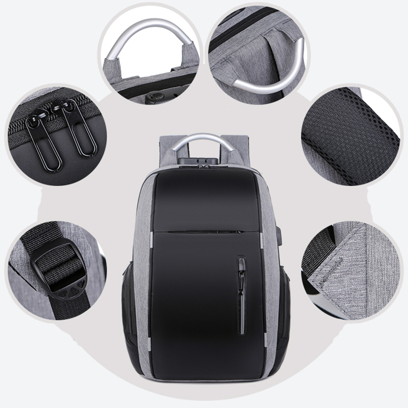 Mochilas de viaje grandes antirrobo para hombre, morrales de negocios de 22L, 15,6 pulgadas, para ordenador portátil, más bolsas de almacenamiento