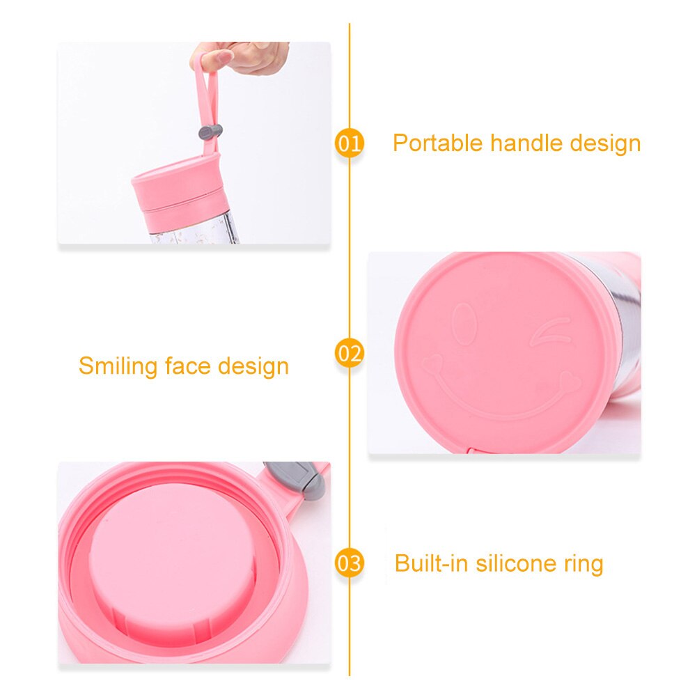 380Ml Draagbare Blender Mixer Elektrische Juicer Machine Smoothie Blender Mini Keukenmachine Persoonlijke Blender Beker Sap Blenders