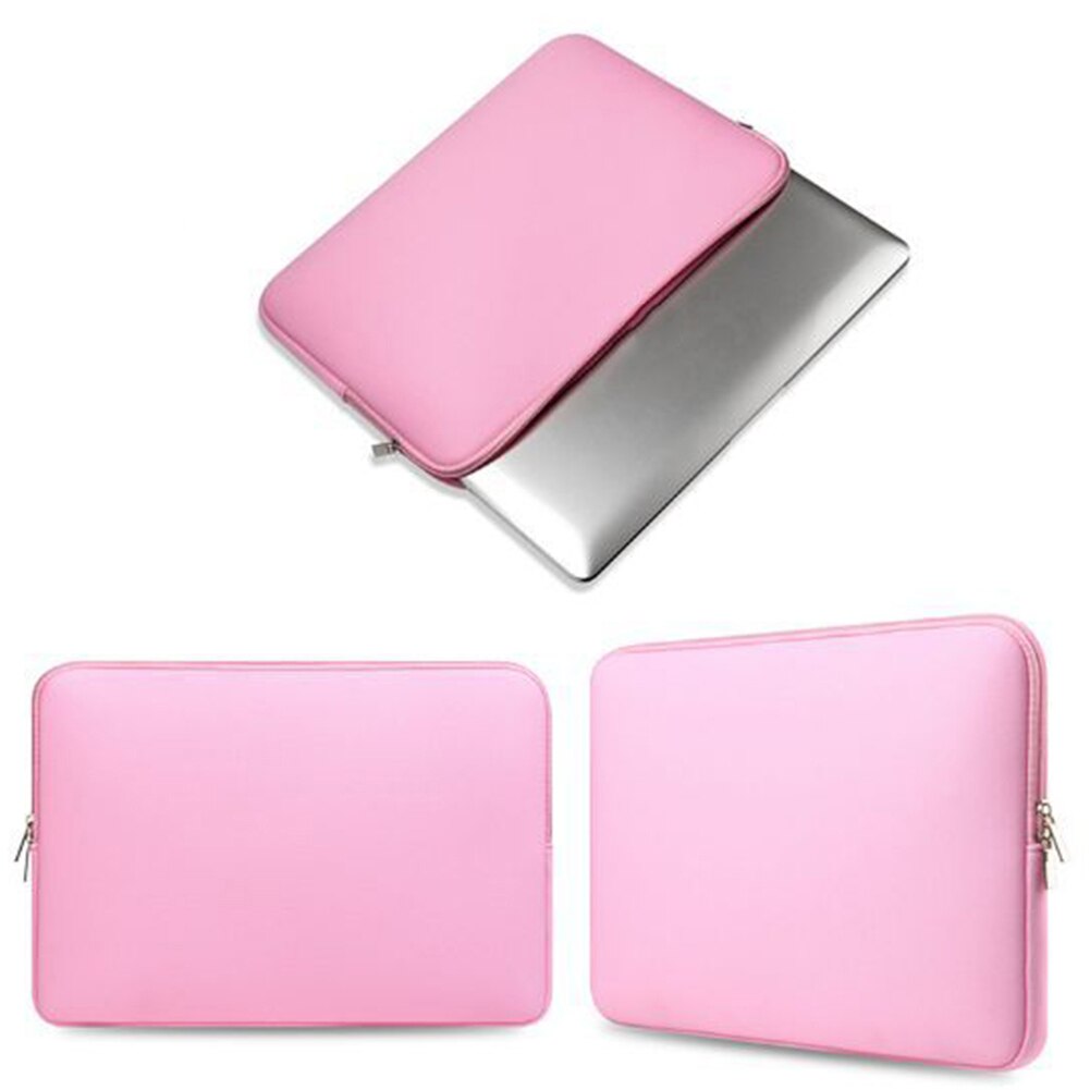 Waterdichte schokbestendige laptoptas met ritssluiting, beschermhoes voor macbook