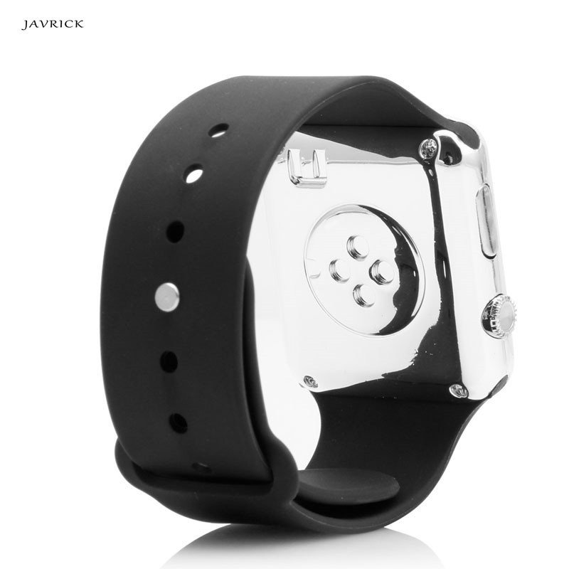 JAVRICK Mannen Vrouwen Siliconen LED Sport Horloge Digital Armband Unisex Horloges Zwart
