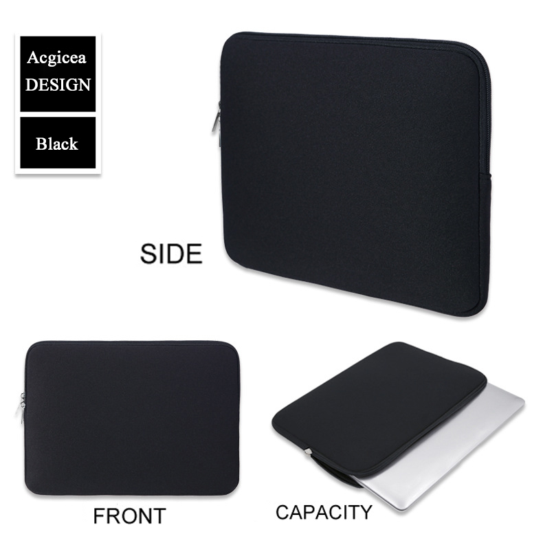 Laptop Bag 15.6-6 Inch Laptop Case Soft Computer Bag Office Travel Business for Macbook Air Pro Xiaomi MateBook HP Dell: 15" / Beige