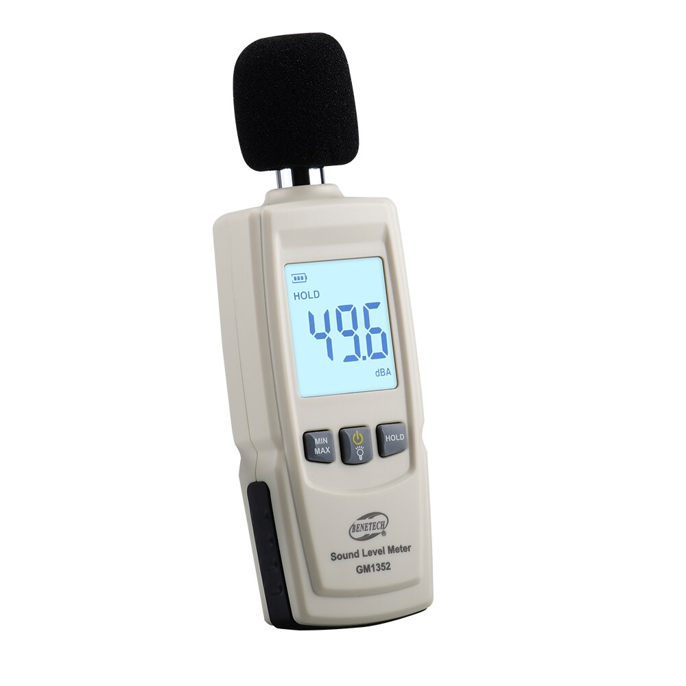 Digital Sound Level Meter Noise Tester Noise Audio Leve Meter 30-130dB Audio Detector Auto Diagnostic-tool Microphone GM1352
