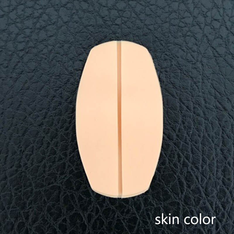 1 paar Beha Riem Decompressie Schoudervullingen Ondergoed Anti-Slip Schouder Pad DIY Kleding Naaien Stof Ambachten Accessoires: skin color