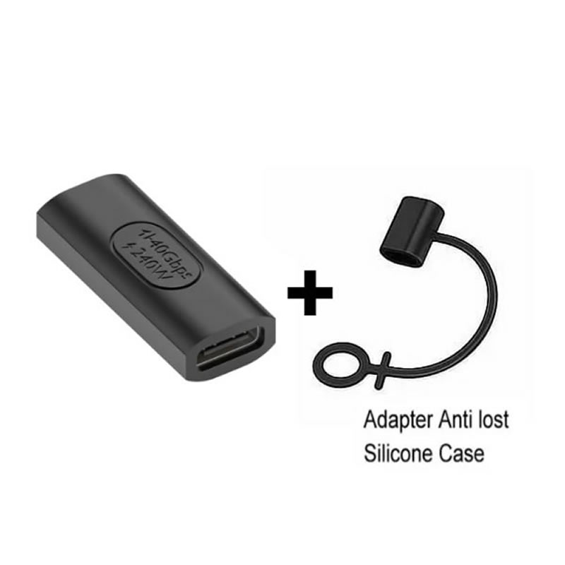 USB4.0 40Gbps OTG C-type 90 degree Adapter 100W 5A USB C to Type C Fast Charging Converter USB C Data Adapter For Macbook 8K60HZ: Niebieski