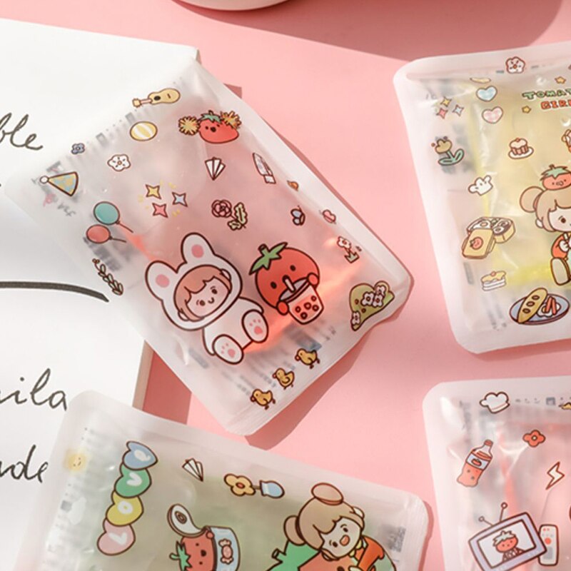 Heating Gel Hand Warmer Reusable Pack Pad Hand Warmer Liquid Cover Mini Portable for Girls Winter AC889