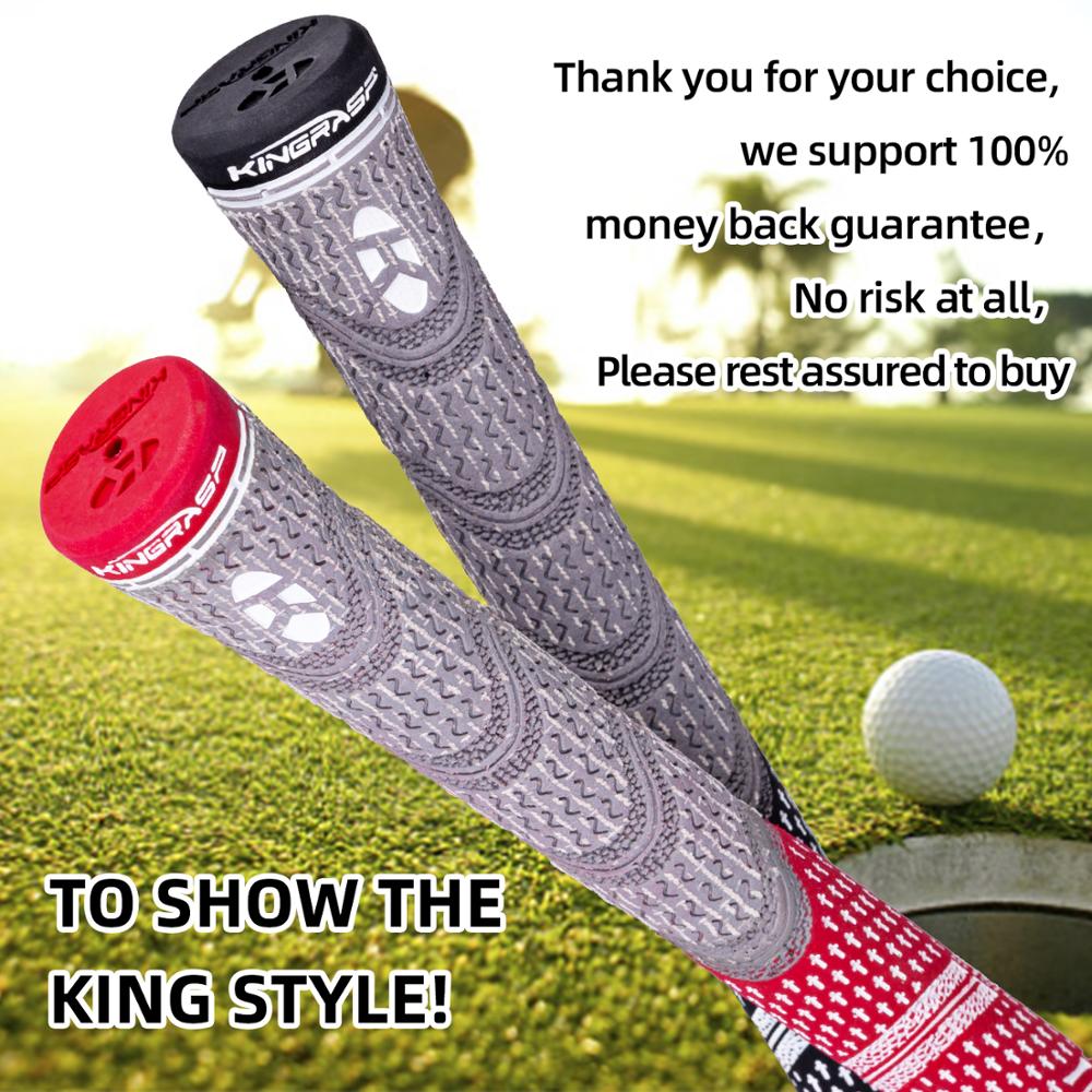 KINGRASP Unisex Golf grips Rubber Golf driver Grips Color mixin 13pcs/lot Golf wood grips