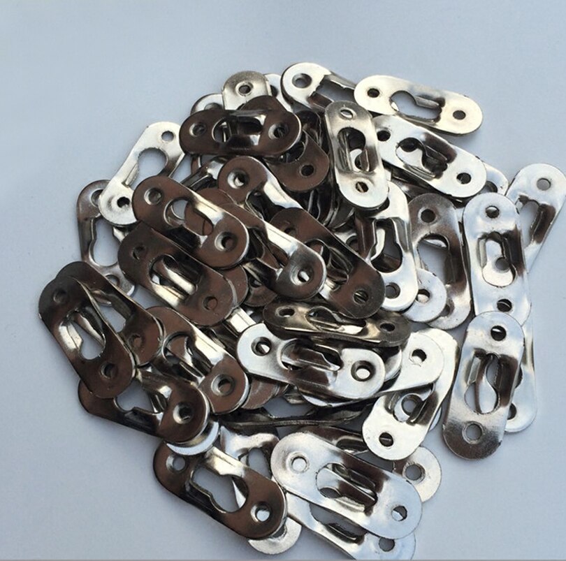 Metal nøglehængsbeslag til billedrammer 50 stk