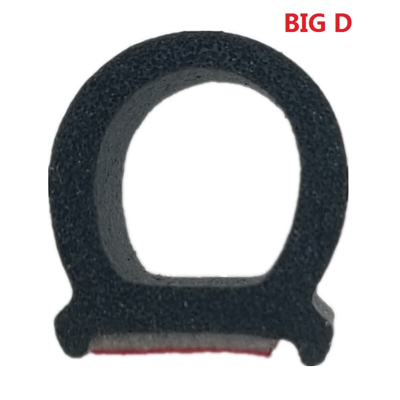 4 meter Grote D Kleine D Z Vorm P Type 3M Auto Deur Afdichting Strip EPDM Geluidsisolatie Anti -stof Geluidsisolatie Auto Rubberen Afdichting