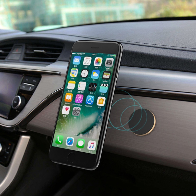Suporte do telefone do carro universal 360 graus gps magnético titular do telefone móvel para o iphone 7 samsung s8 ímã suporte de montagem