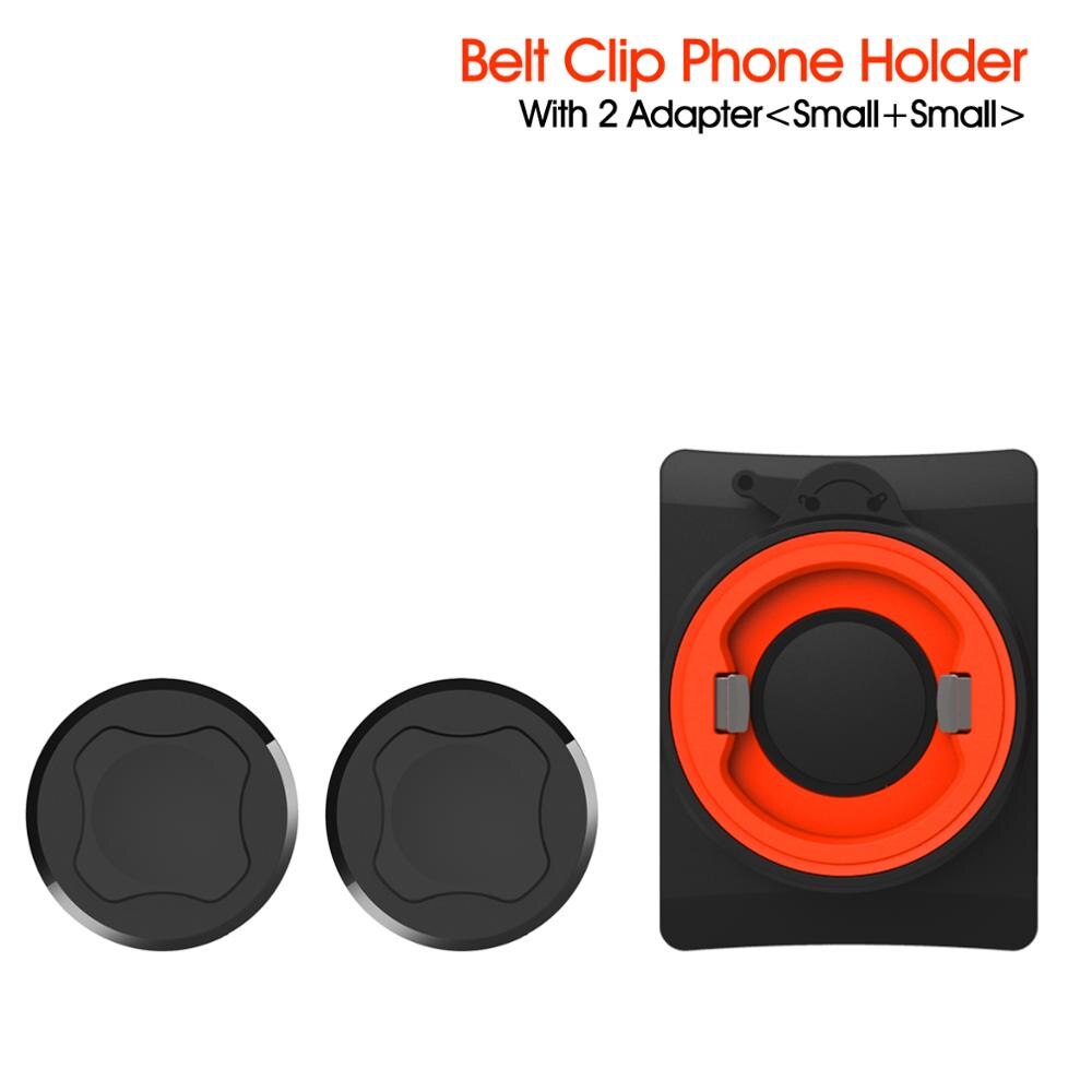 Universal Belt Clip Phone Holder with Quick Mount for iphone 11 pro XsMax 8 Plus 7 for Samsung Galaxy Note 8,S8 for huawei Phone: Belt-Clip-2-adapter