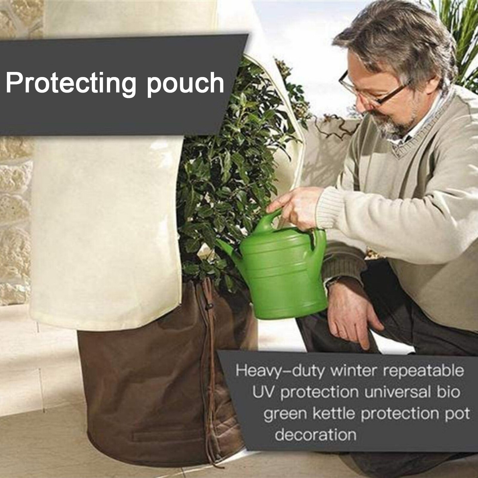 Winter Garden Insulation Tree Bag UV Cut Warm Basin Plant Pot Cover Cold And Wind Resistant For Tree Shrubs Accessary Tools