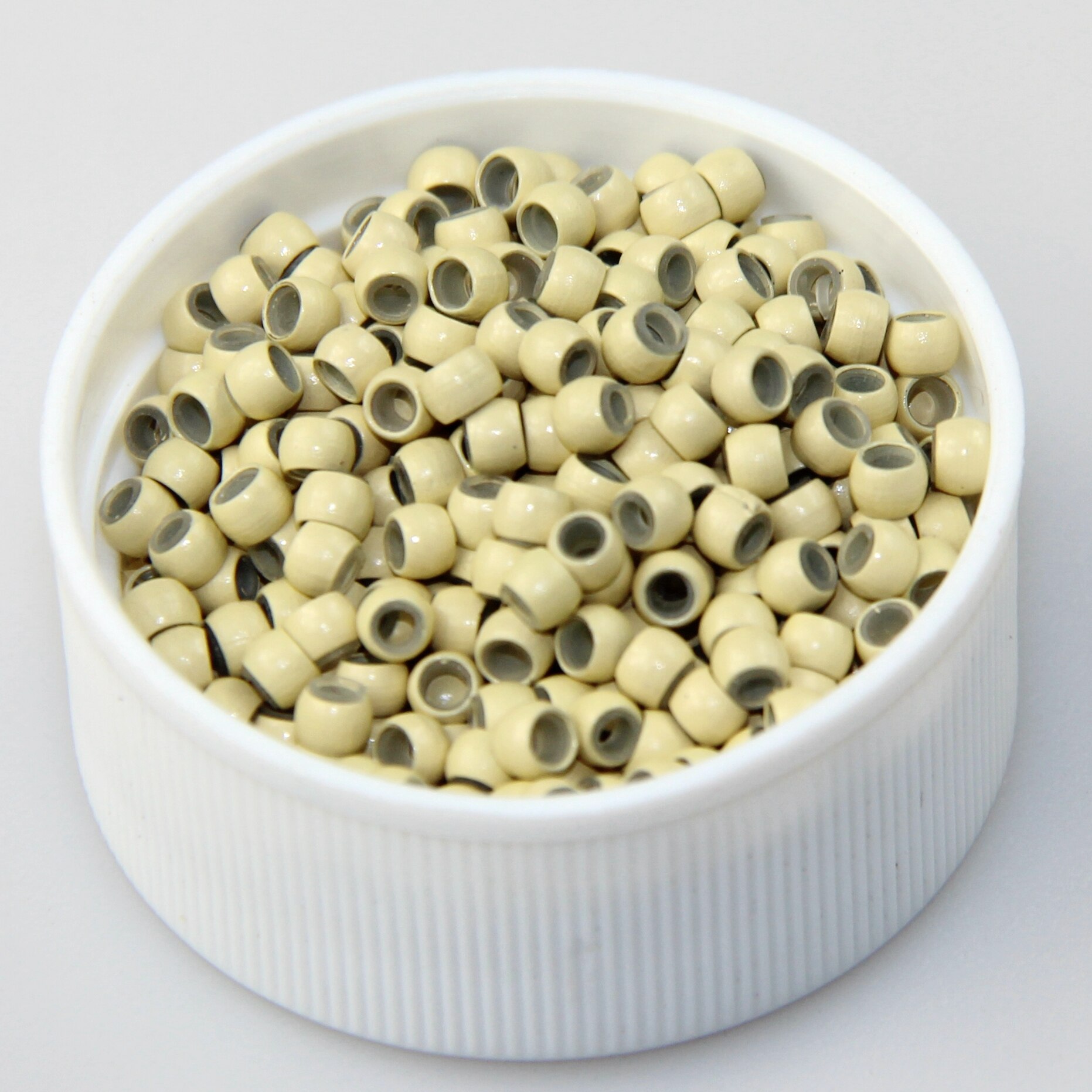 Silicone Micro Beads Nano Rings Hair Extension Kits 500pcs/bottle Silicone Liner Hairstylist Dedicated Hair Extension Tools