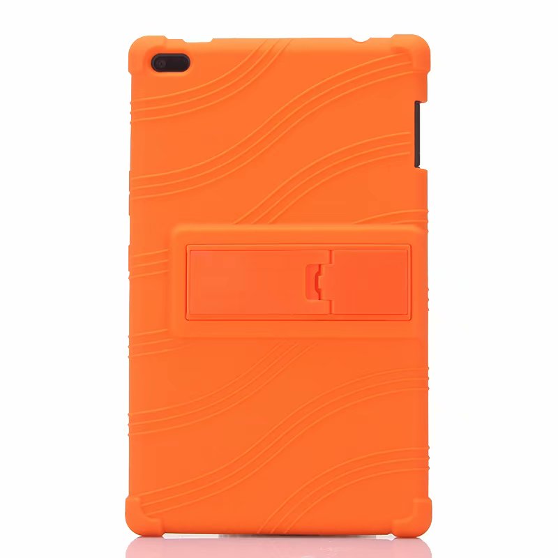 Funda protectora de silicona para Lenovo Tab 4, 8, Tab4 8,0 TB-8504, TB-8504F, 8504X, 8504I, 8504N, 8504L, carcasa suave: Naranja