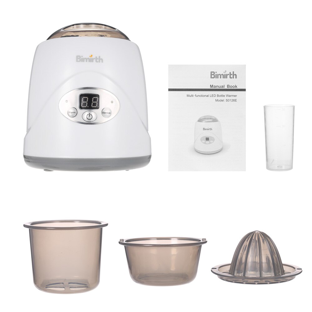 Bimirth Sicher BPA-Freies Konstante Heizung Multifunktions Praktische Milch Heizung Tragbare Baby Flasche Wärmer Esterilizador