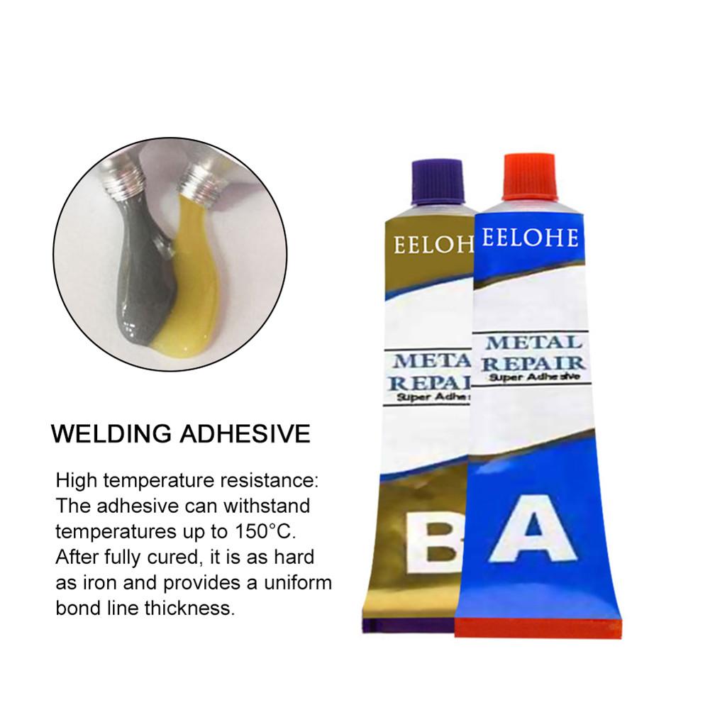 Metal Glue Adhesive Industrial Metal Repair Paste Heat Resistance Cold Weld Metal Repair Paste Waterproof Construction Materials