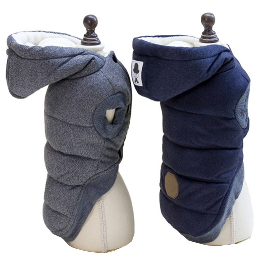 Kemisidi Hond Kleding Winterjas Jas Poedel Hooded Dikke Katoenen Kat Puppy Honden Jas Kleine Puppy Pet Kostuum Winter Hond doek