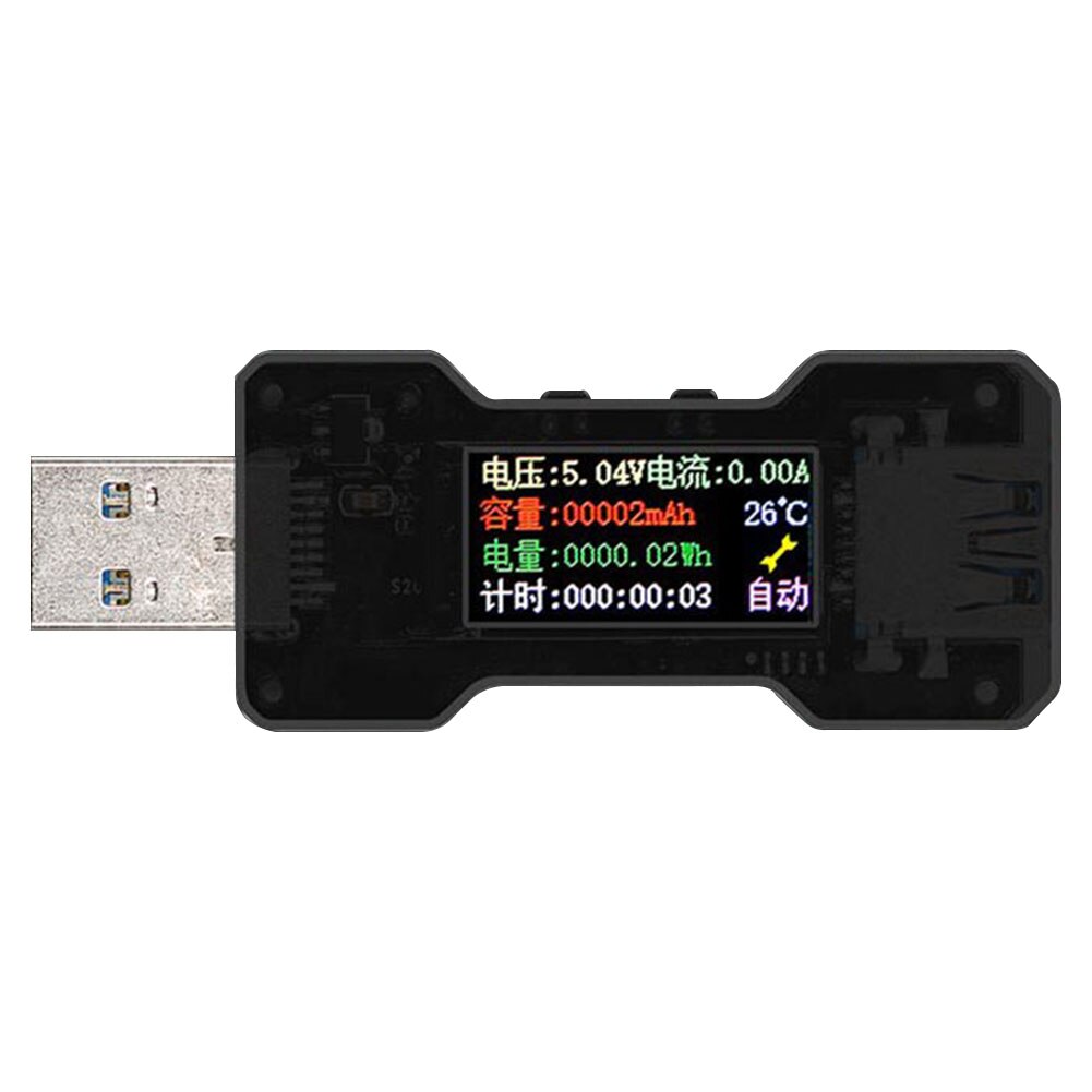 Fnb 18 usb tester digital voltmeter strømspændingsmåler amp volt amperemeter detektor fku 66: Default Title