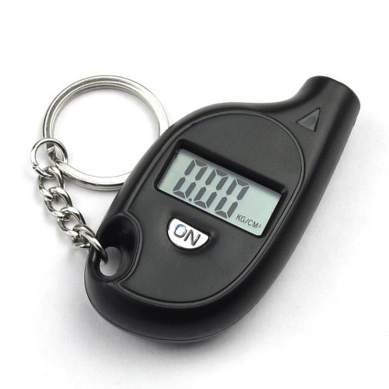 Mini Keychain Portable Digital LCD 2-150 PSI Tire Tyre Wheel Air Pressure Gauge Tester Procession Tool Tire pressure monitor