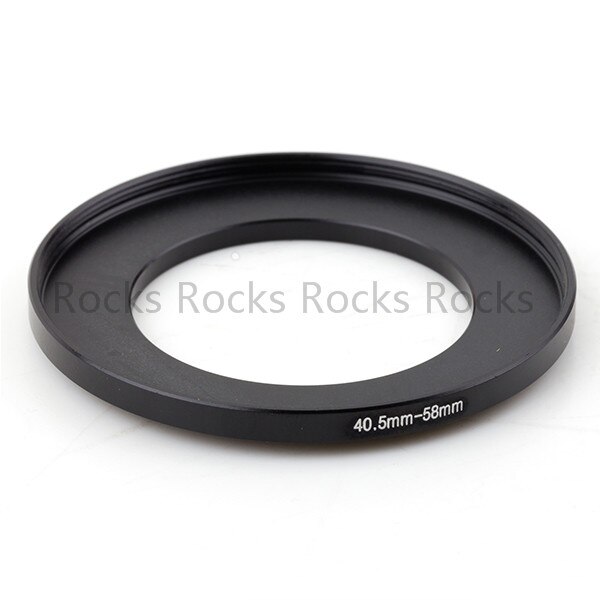 40.5mm-58mm/42mm-58mm/43mm-58mm/46mm-58mm/49mm-58mm Step-up Metal Filter Adapter Ring