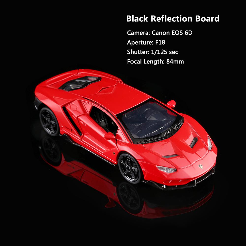 20/30/40CM Reflective Black White Acrylic Display Boards Tabletop Product Photography Reflective Matte Flat Finish Background