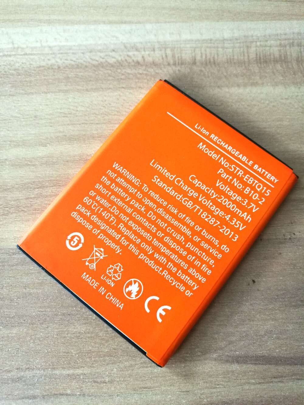 STONERING 2000mAh Battery B10-2 for CAT B15 B15Q B15Q AM CELL PHONE