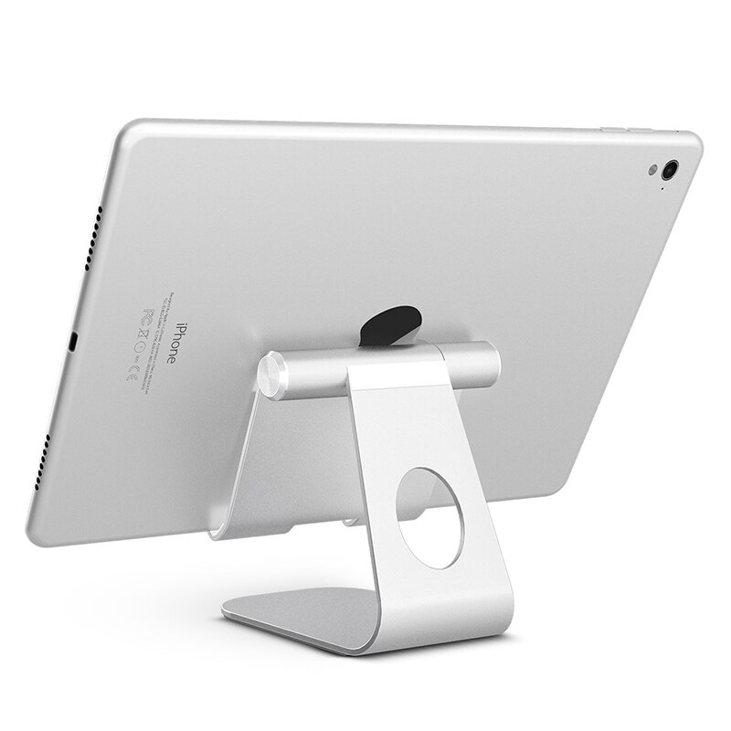 Tabletstandaard van aluminium, verstelbare houder voor ipad pro 10.5, 10.2 mini air 2, xiaomi iphone 11 xr , 8 7 e-reader, bed, luie ondersteuning
