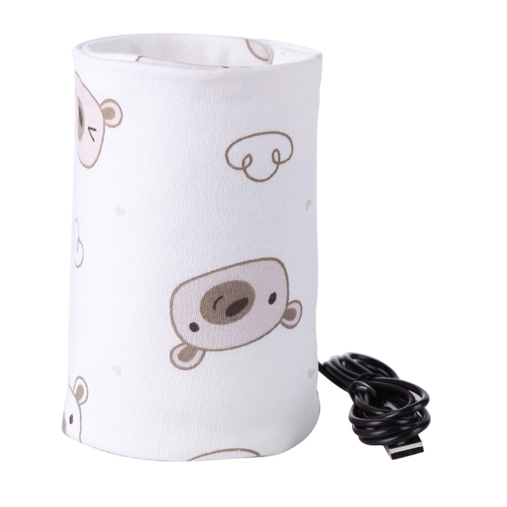 USB Baby Milk Bottle Warmer Heater Thermal Bag Safety Outdoor Baby Nursing Feeding Bottle Thermostat Heater Insulated Bag: F