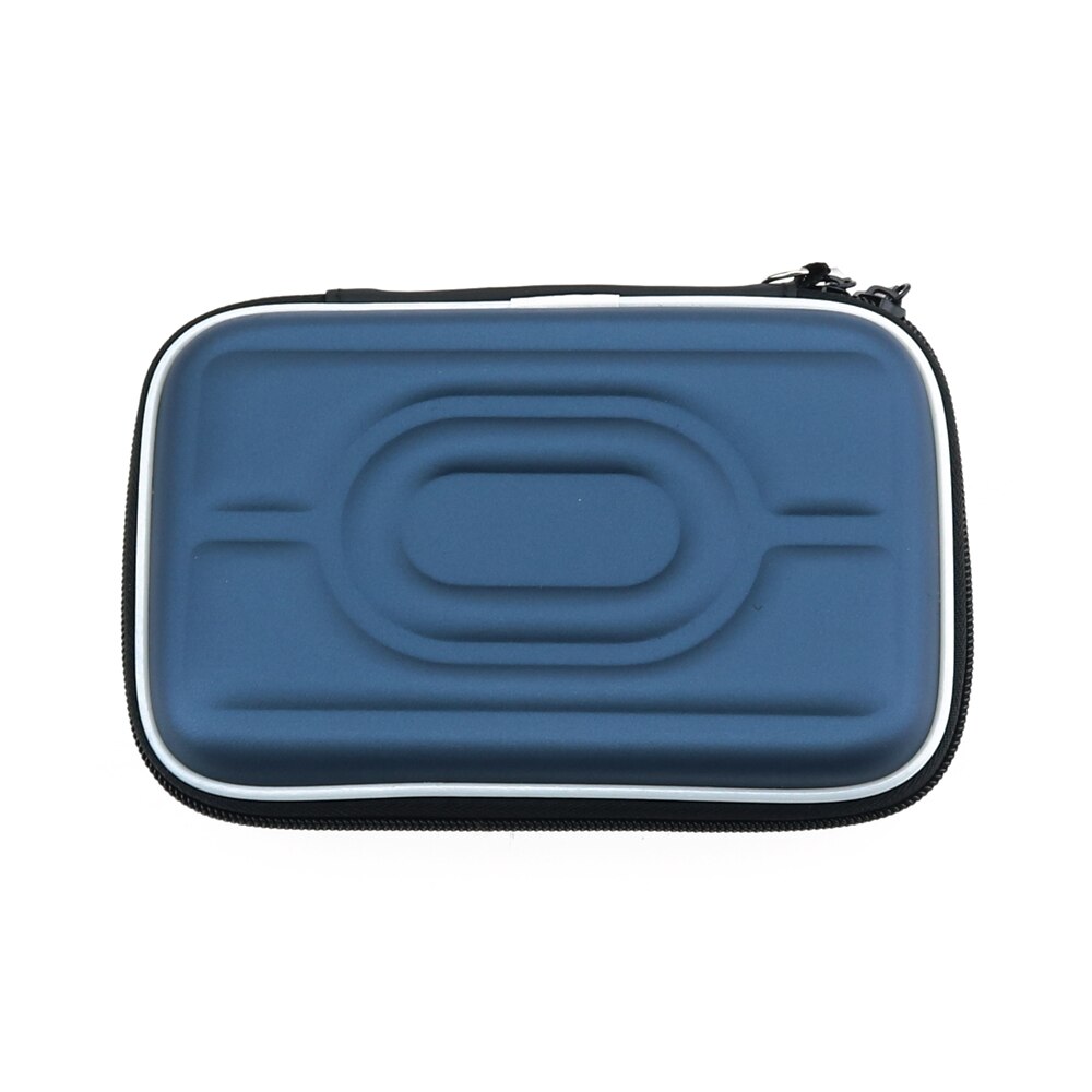 Yuxi Voor Gba Gbc Eva Hard Case Bag Pouch Beschermende Carry Cover Voor Ndsi Ndsl 3DS: dark blue