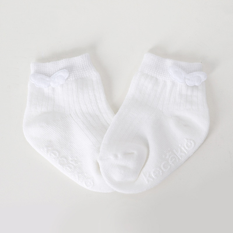 Wecute Angel Wings Cotton Baby Socks Infant Boys Girls Cute Lovely Anti Slip Socks Toddler Kids Soft Socks Autumn