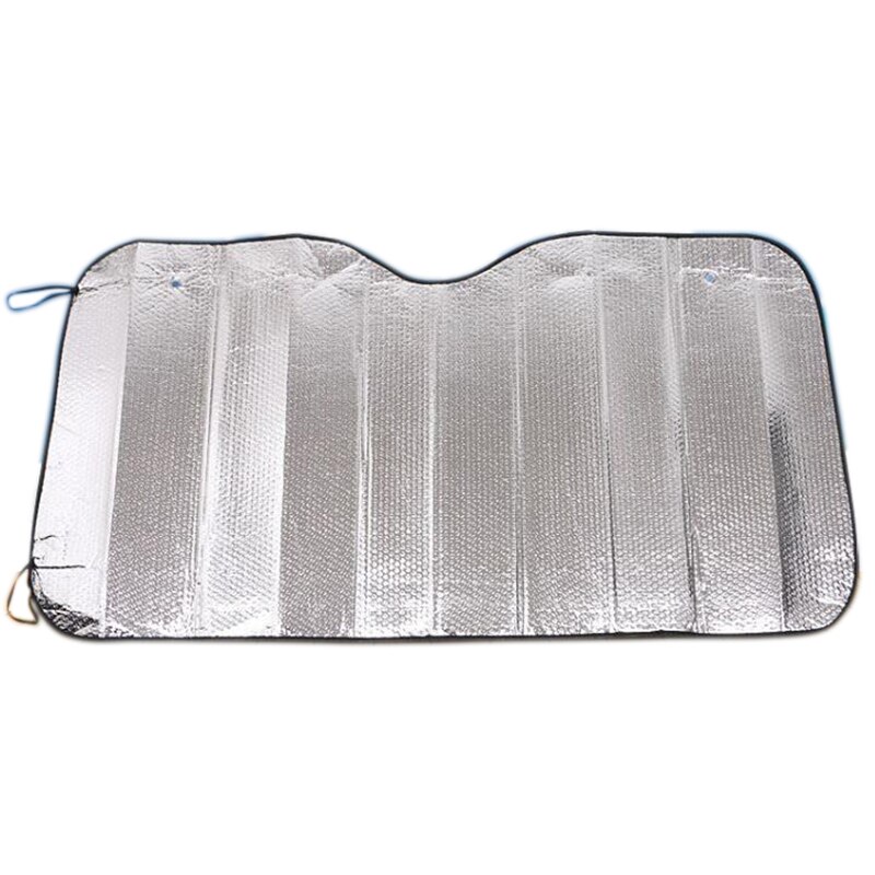 Foldable Jumbo Extra Large Sun Shade Truck Van Car Windshield Visor Block Cove