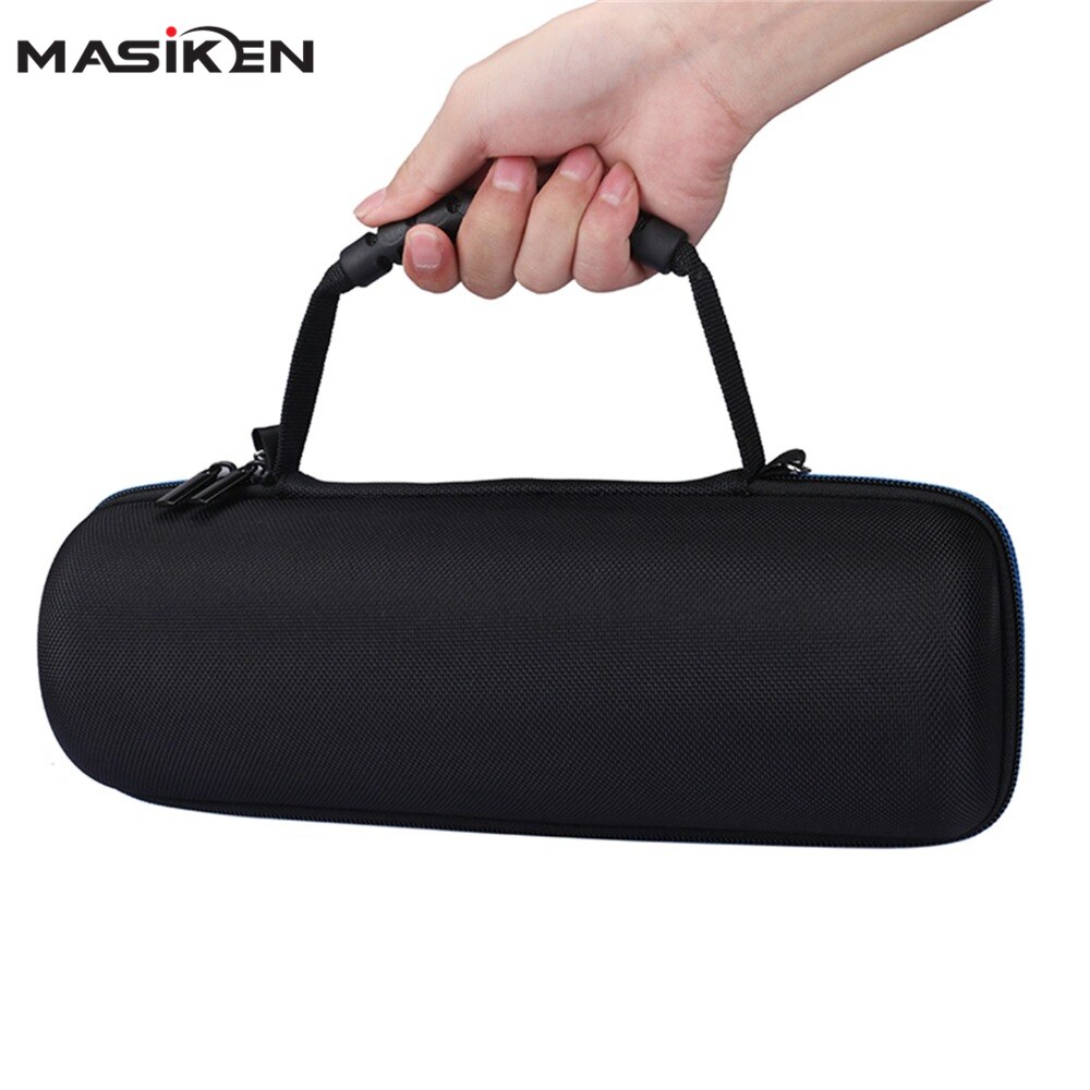 MASiKEN EVA Draagbare Carry Storage hard Case voor Logitech UE Megaboom Bluetooth Luidspreker en Lader Tas Houder Rits Zakje