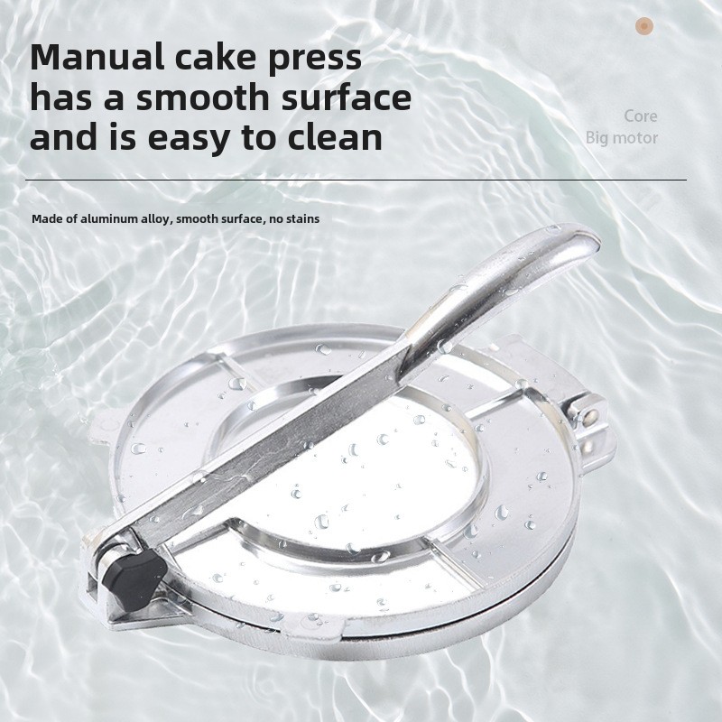 16cm degpressar tortilla pajtillverkare aluminiumlegering manuella majstortillas pressverktyg kök bakformar matlagningstillbehör