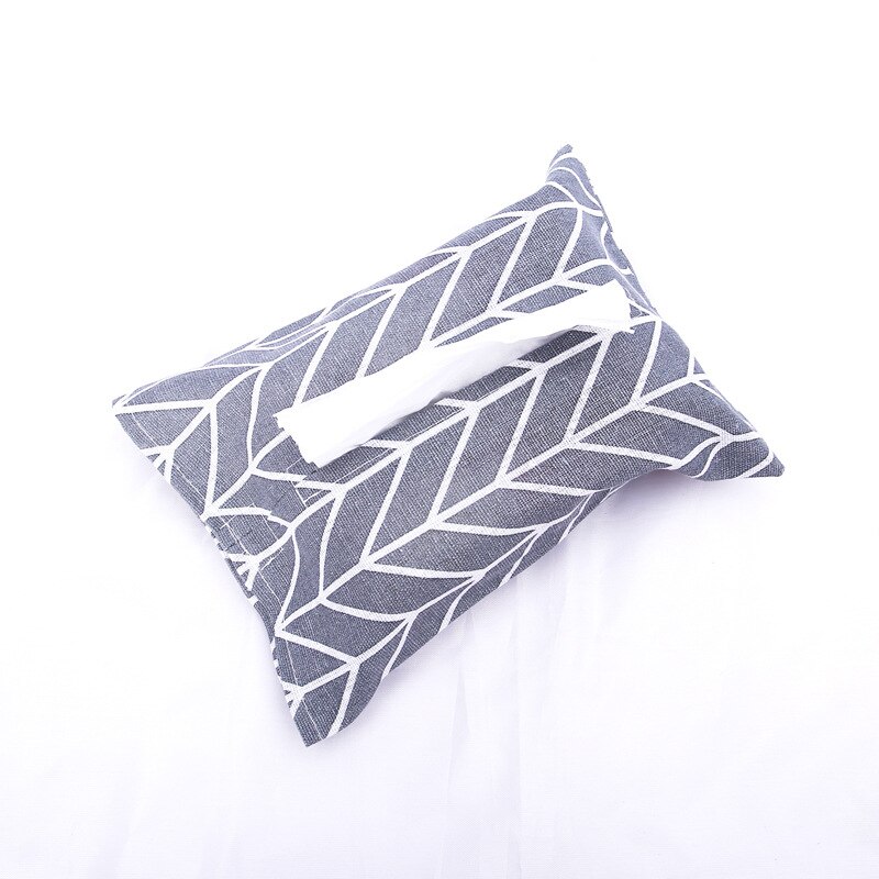 Japanse Stijl Woonkamer Stof Opbergdoos Restaurant Salontafel Papieren Handdoek Set Mode Katoen En Linnen Papieren Zak: E